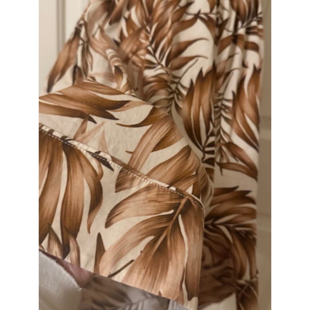 Autumn Adeigbo Karina Leaf Printed Halter Jumpsuit 2 - Picture 7 of 9